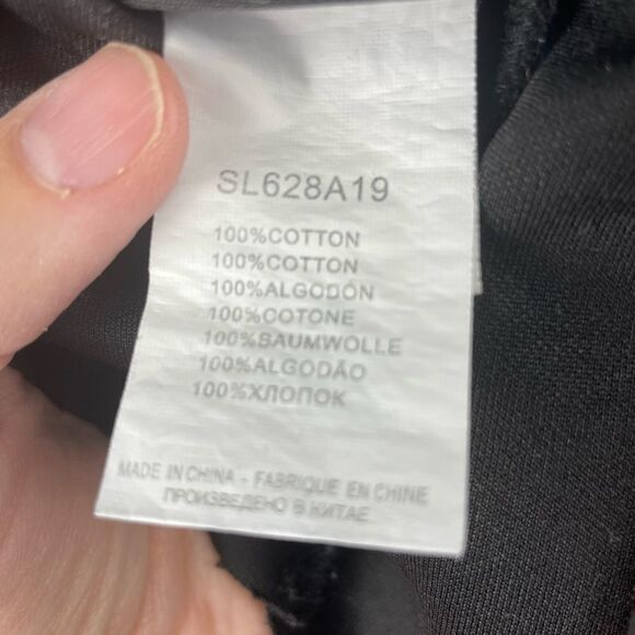 LILI Sidonio Black Front Tie Top Size XS/S - Picture 5 of 5